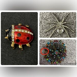 LAST CHANCE…Set of 3 Brooches